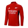25/26 Arsenal Red Half-Zip  Training Jacket Set