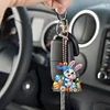 (US Only)PET Double Sided Special Shaped Easter Alphabet DIY Diamond Painting Keychain