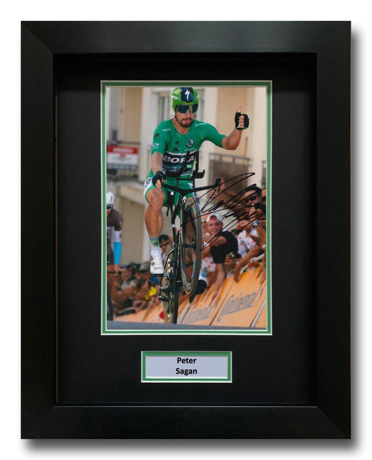 PETER SAGAN HAND SIGNED FRAMED Photo Poster painting DISPLAY TOUR DE FRANCE AUTOGRAPH 4