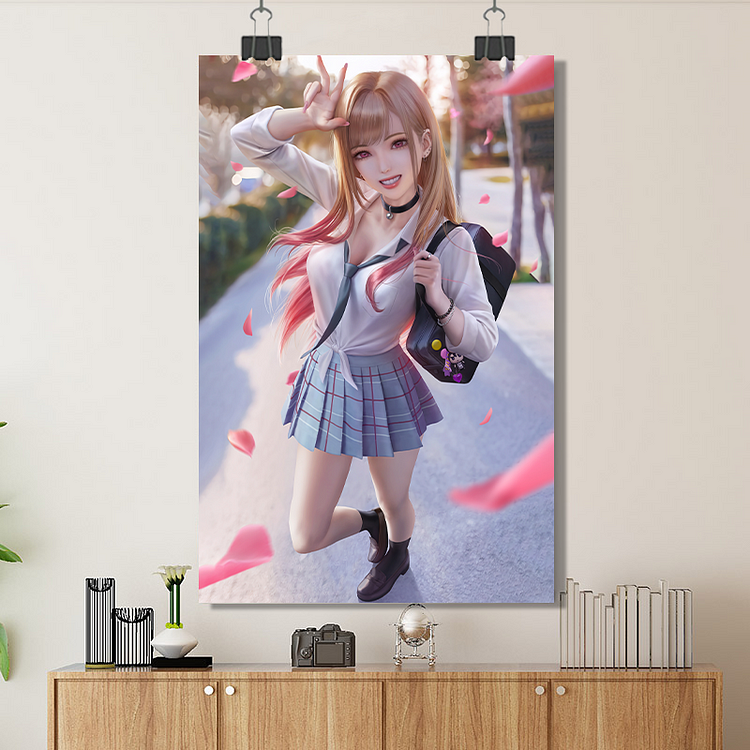 My Dress-Up Darling-Marin Kitagawa/Custom Poster/Canvas/Scroll Painting/Magnetic Painting