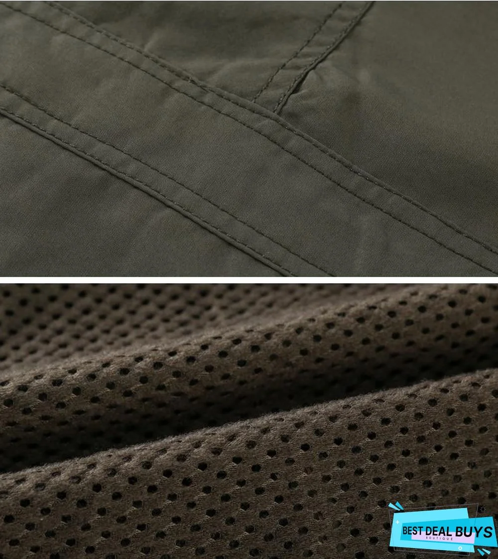 Bomber Jacket Men Multi-pocket Waterproof Military tactical Jacket Cap Windbreaker Men Coat Outdoor storm wear