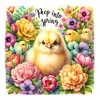 Diamond Painting-DIY Full Round Drill Easter Chick Bunny