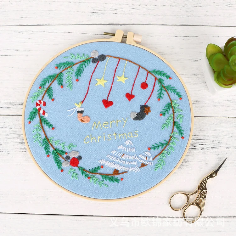 Christmas Collection Embroidery Starter Kit