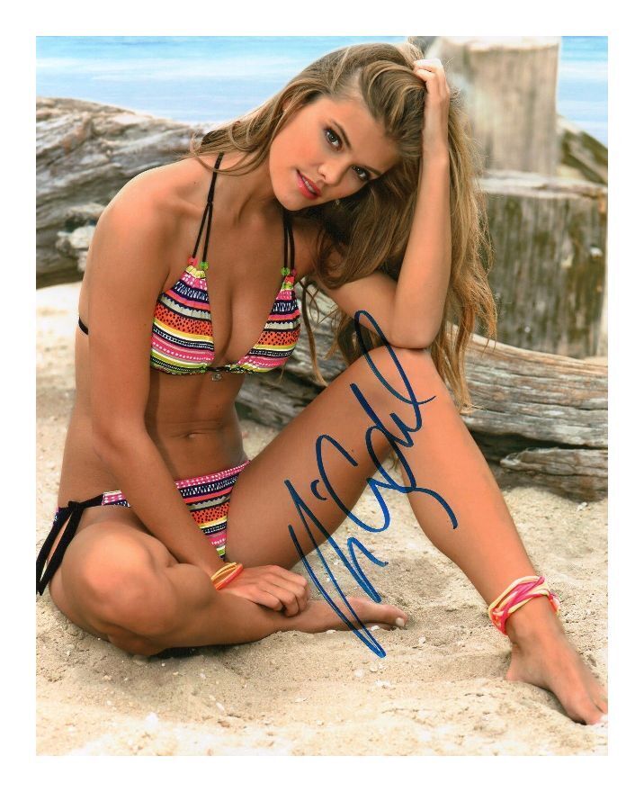 NINA AGDAL AUTOGRAPHED SIGNED A4 PP POSTER Photo Poster painting PRINT 6