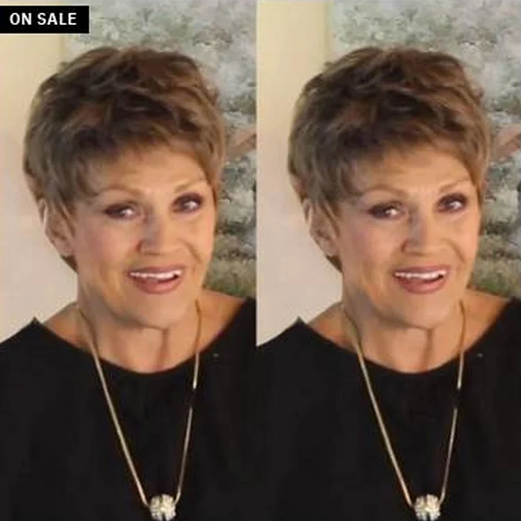 🔥New Casual Brown Short Wig