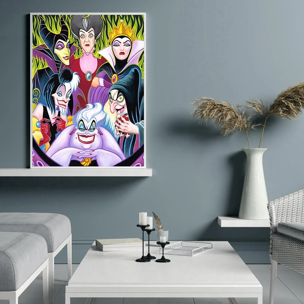 Diamond Painting - Full Round Drill - Evil Queen(30*40cm)