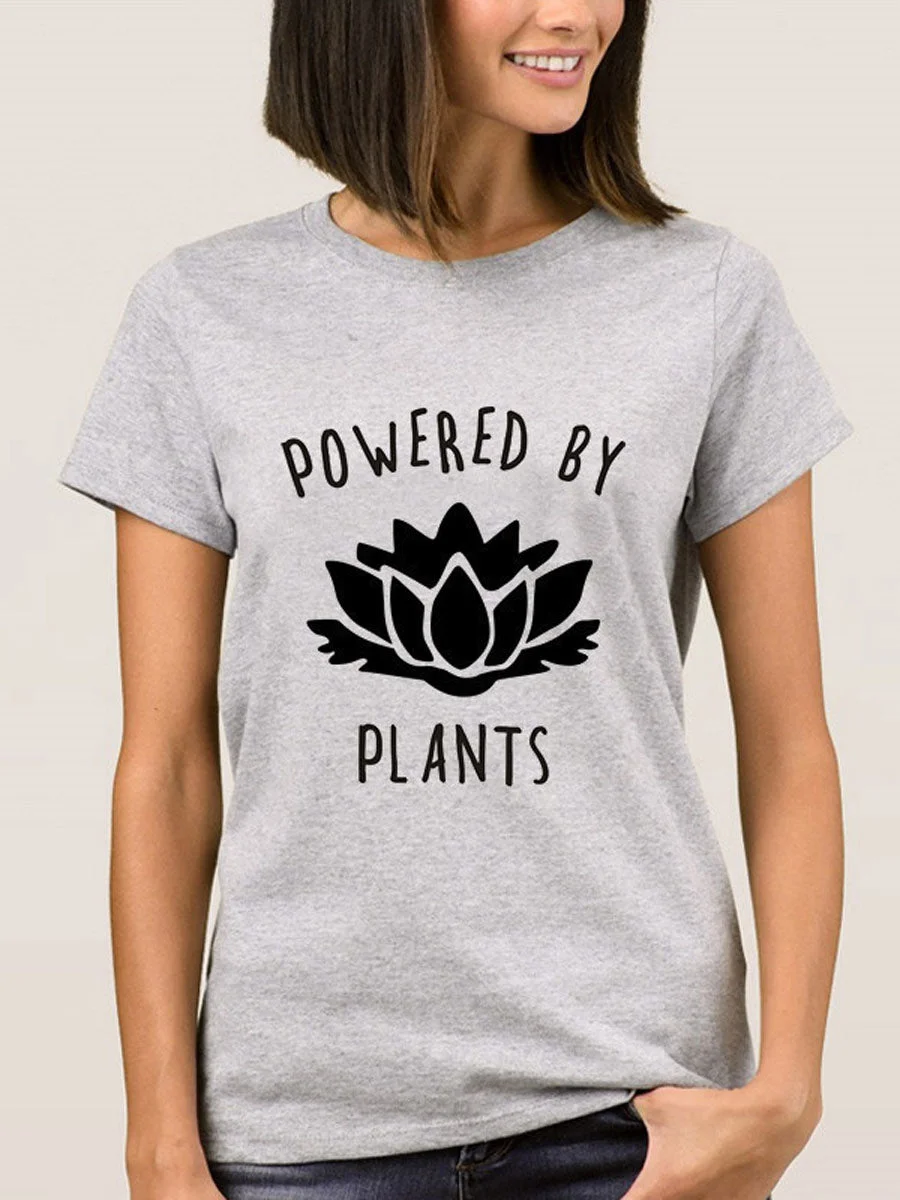 POWERED BY PLANTS T-shirt