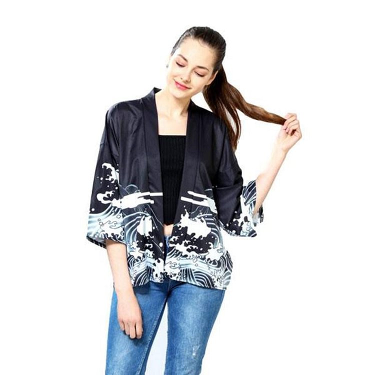 Dragon Wave Kimono