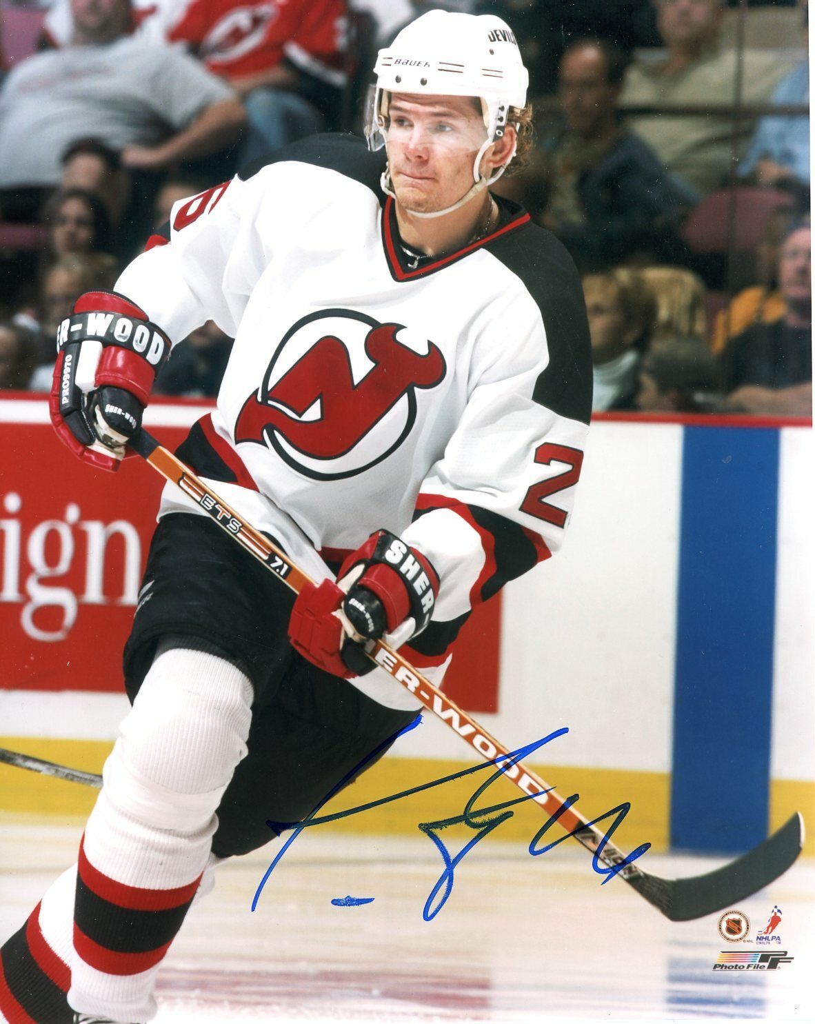 Patrik Elias Autographed 8x10 New Jersey Devils # S299