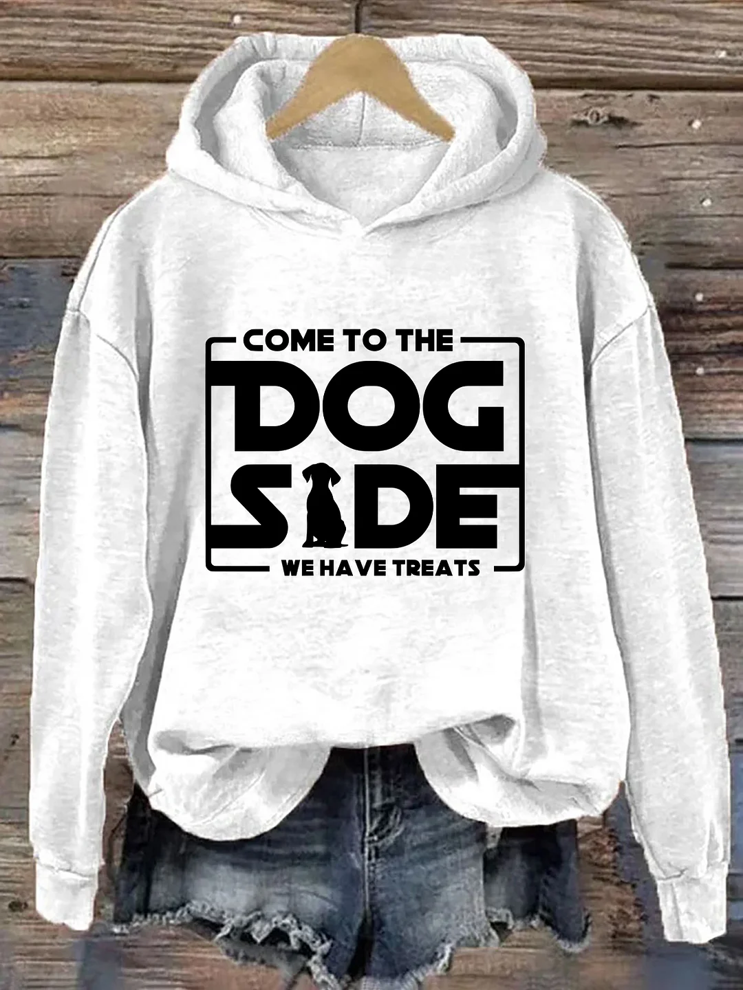 Come To The Dog Side We Have Treats Hoodie