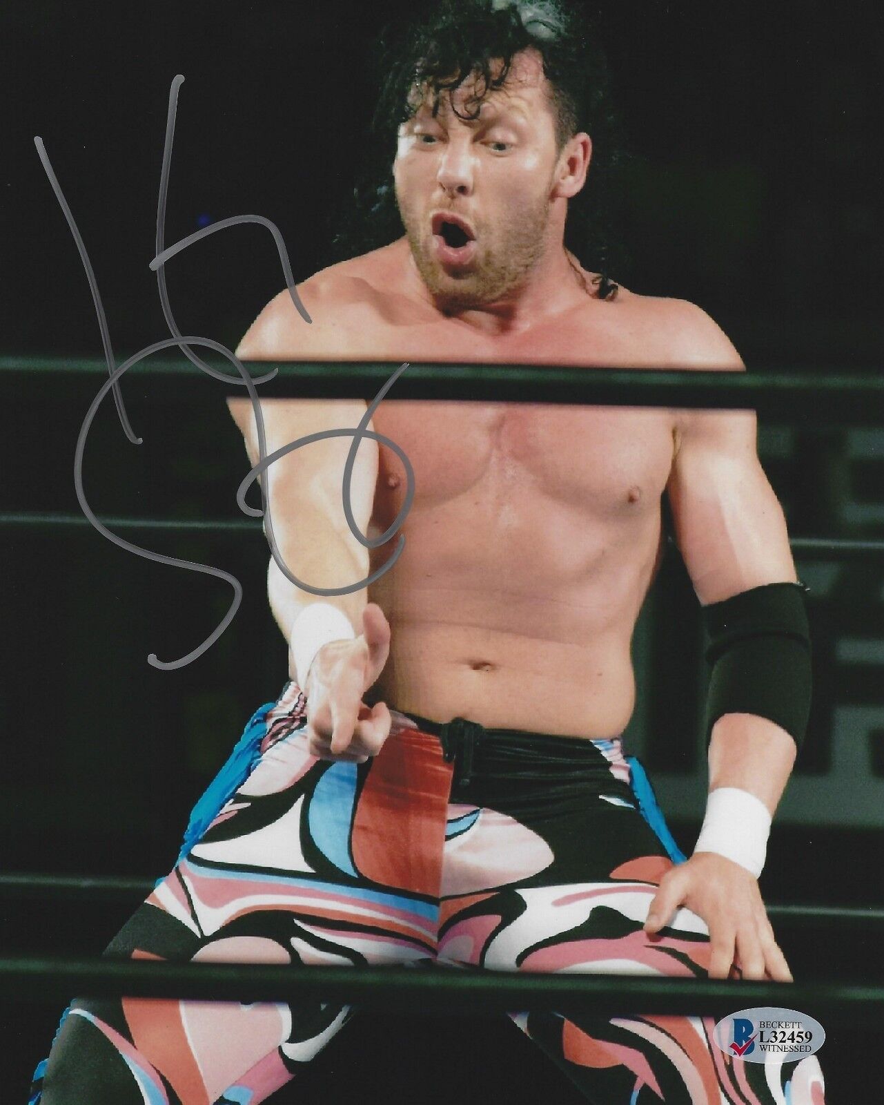 Kenny Omega Signed 8x10 Photo Poster painting BAS COA New Japan Pro Wrestling Bullet Club Auto I