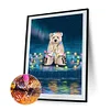 Diamond Painting -DIY Full Square Drill Lights Bear