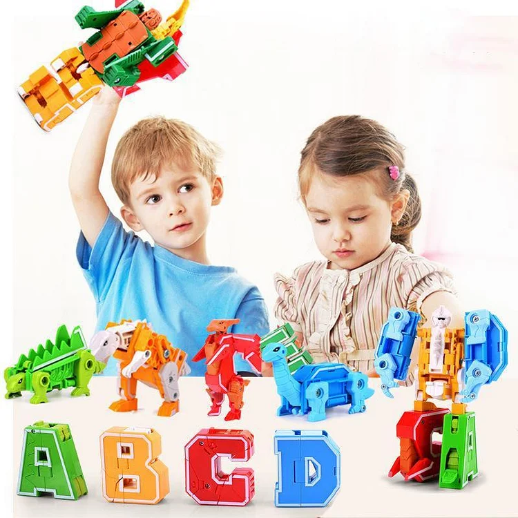 English Letters Deformed Dinosaur Toys | 168DEAL