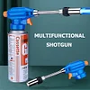 Butane Torch Head Grill Cooking Torch with Adjustable Hose Flame Thrower for BBQ
