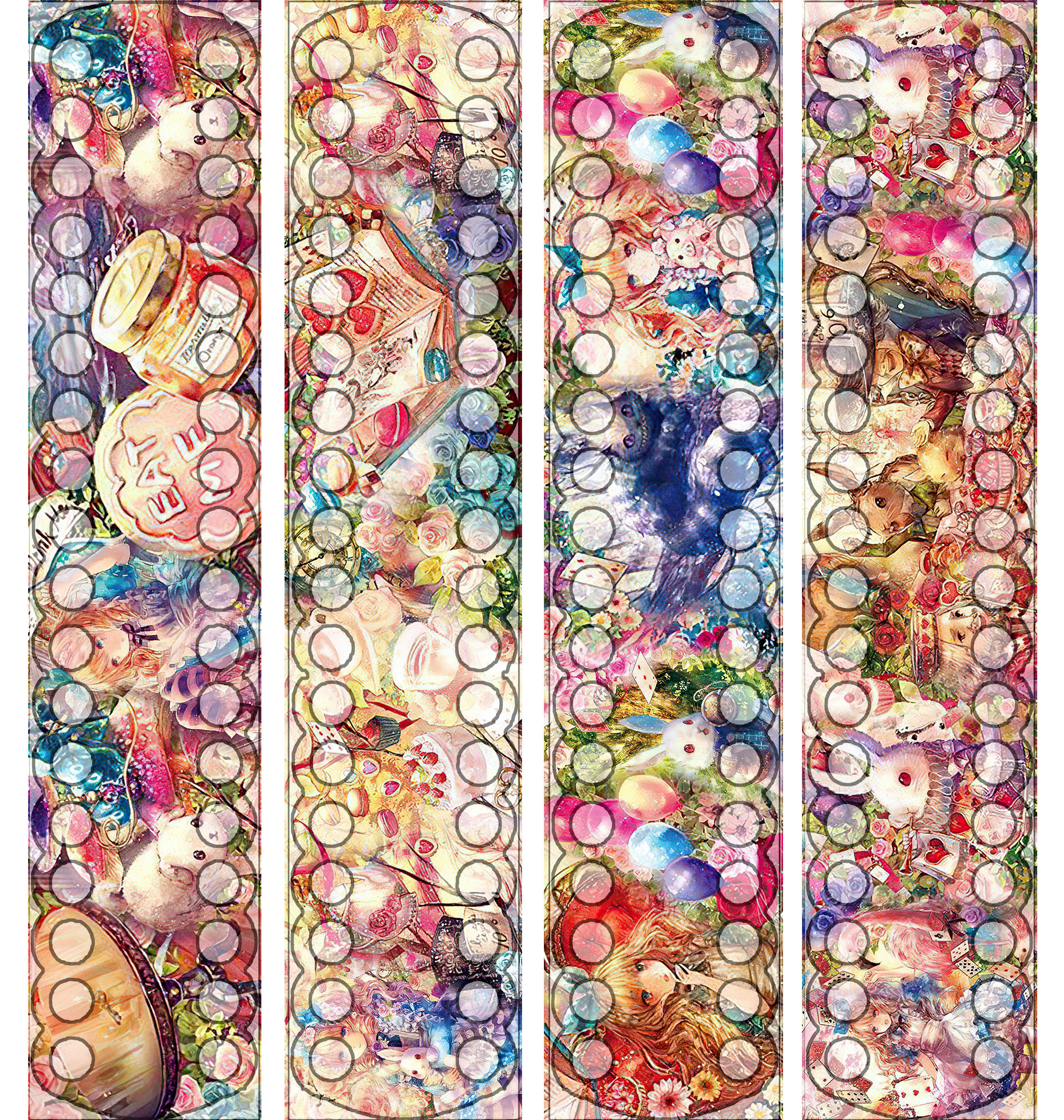 SBX36- [4 sets of Sleepwalking Wonderland series bilateral wire boards] Painting Fairy Cross Stitch