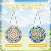 Mandala DIY Acrylic Special Shape Drill Diamond Art Hanging Decor Kits