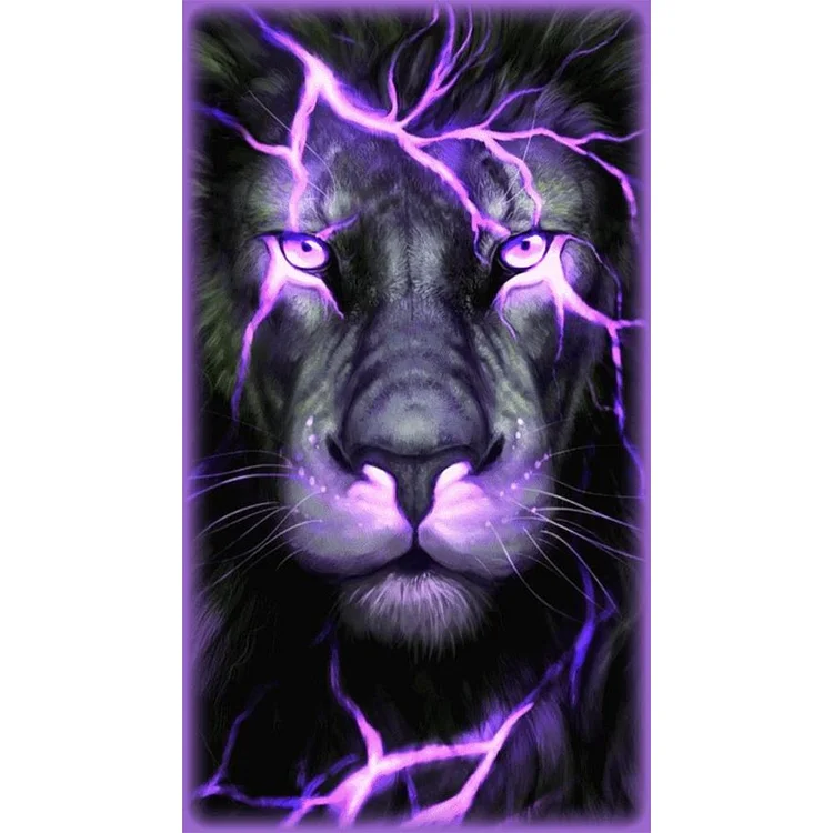 Lion | Full Round/Square Diamond Painting Kits