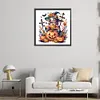 Halloween Pumpkin Girl-Paint by Numbers Acrylic Painting 40*40CM