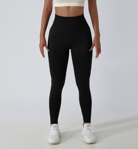 Oldedu 2025 New Fashion Women's Pants Sexy Elegant Seamless Knitted Tight High Waist Breathable Sports Yoga Pants Female Clothing