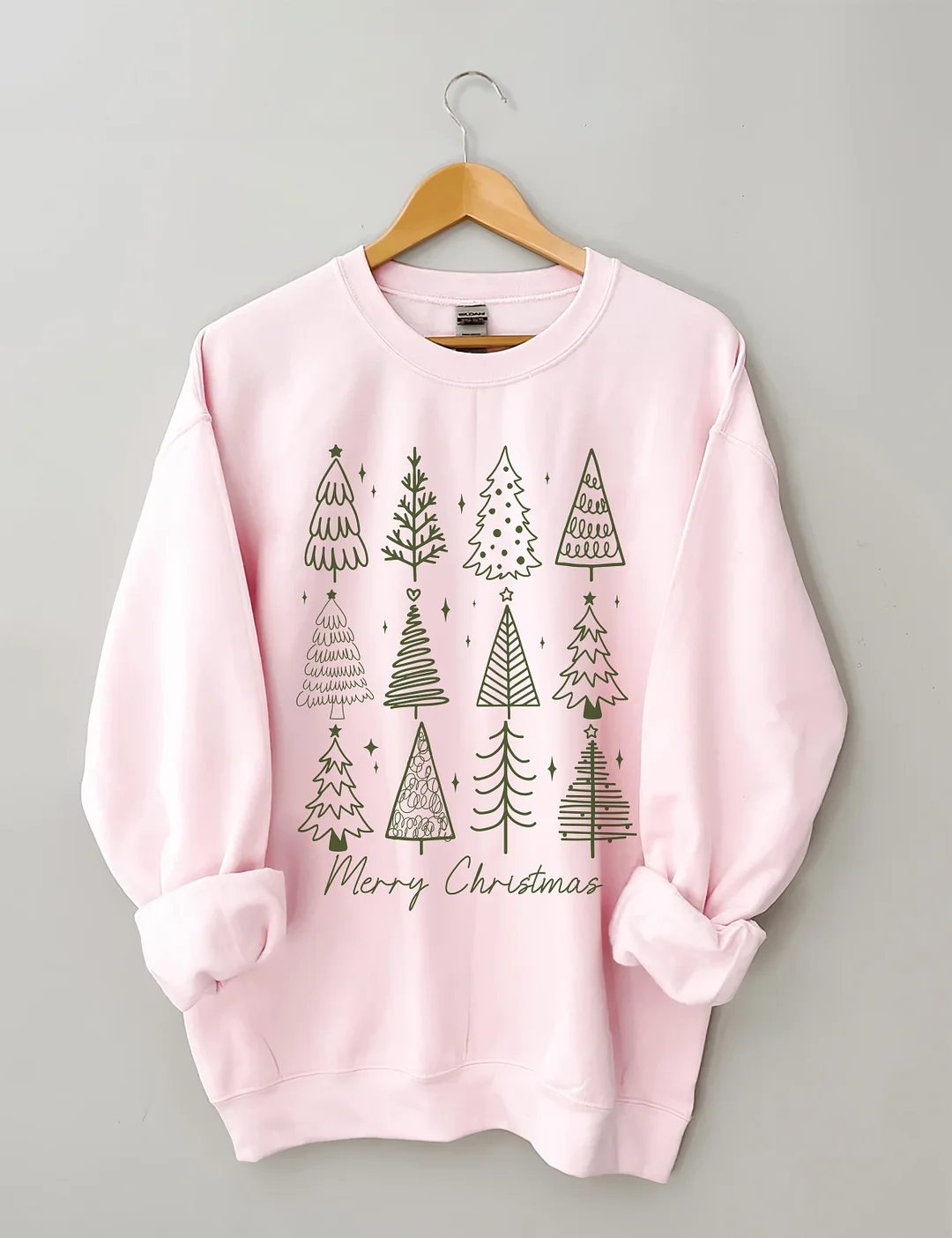 Retro Christmas Tree Sweatshirt