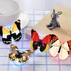 6Pcs Butterfly DIY Diamond Painting Decorative Stickers Set with Light