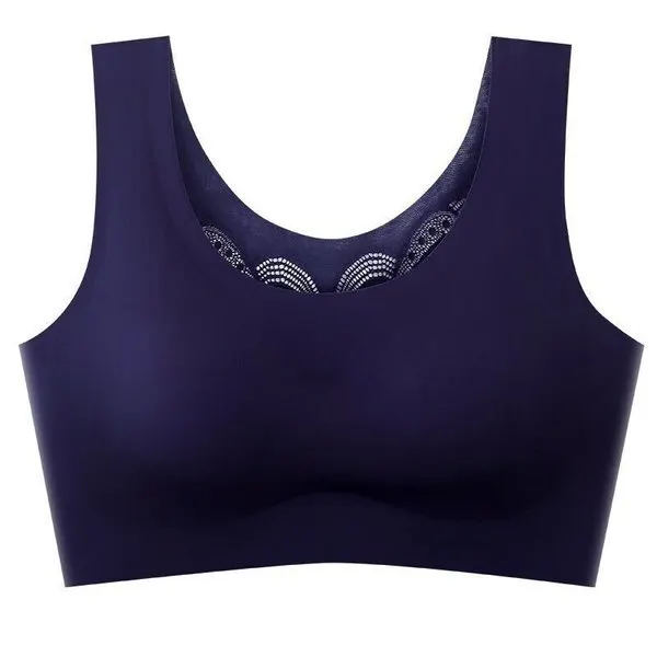 Deerwon Bra-Ultra-thin Plus Size Ice Silk Comfort Bra