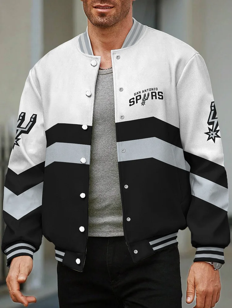 San Antonio Spurs  Limited Edition Full-Snap Casual Jacket