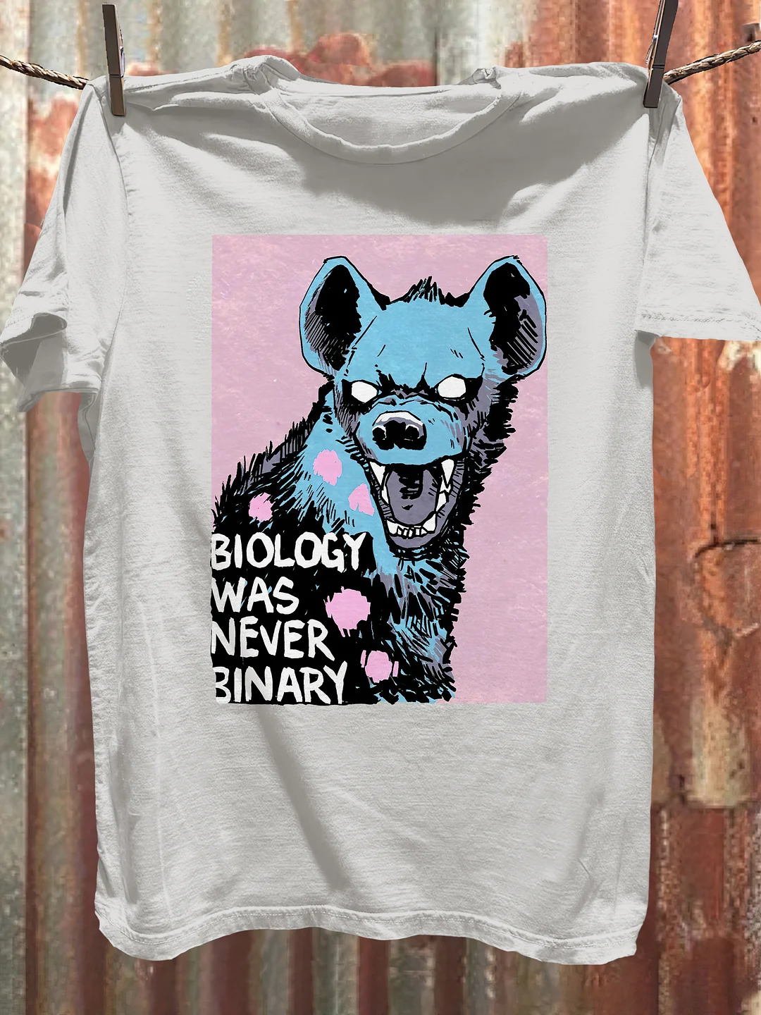 Biology Was Never Binary T-shirt