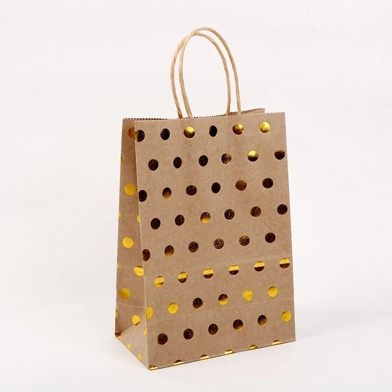 Fashion Round Dots Kraft Paper Daily Gift Wrapping Supplies 1 Piece