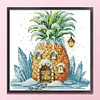 (Multi Style)Cabin-Partial Embroidery 2 Strands 14CT Stamped Cross Stitch-22*22CM