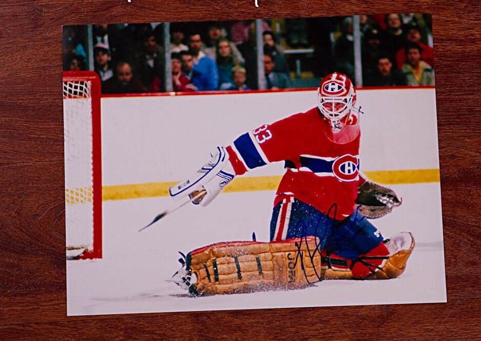 GFA Montreal Canadians * PATRICK ROY * Signed 11x14 Photo Poster painting PROOF COA