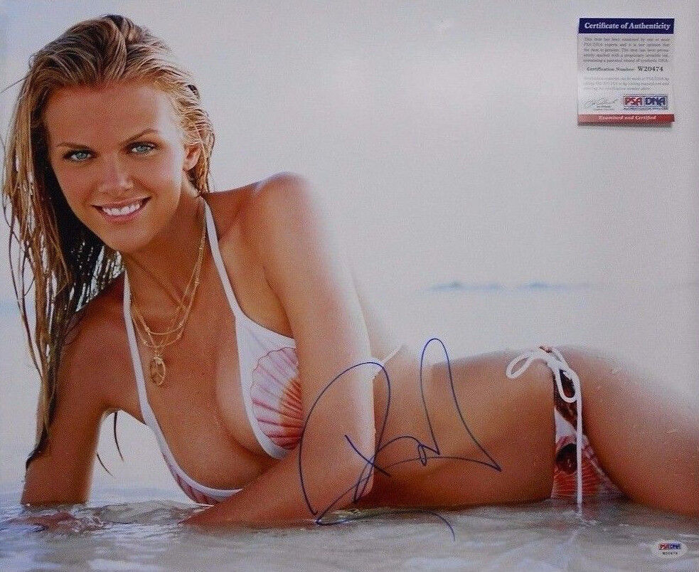 BROOKLYN DECKER * PSA/DNA CERT * ACTRESS * POSTER SIZED 16 X 20 * HI RES Photo Poster painting