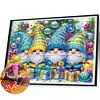 (50*40cm)Gnome - Crystal Rhinestone Diamond Painting