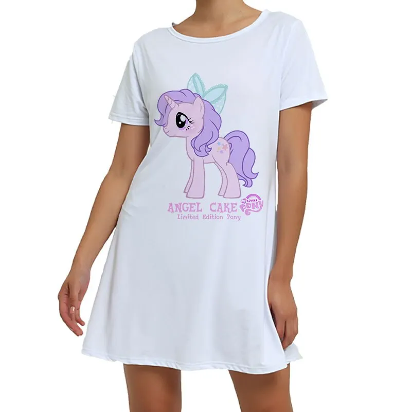 White Unicorn Pajamas Animal Pajamas Winter Nightie Stitch Unicornio Sexy Sleepwear For Women Adults S M L XL XXL