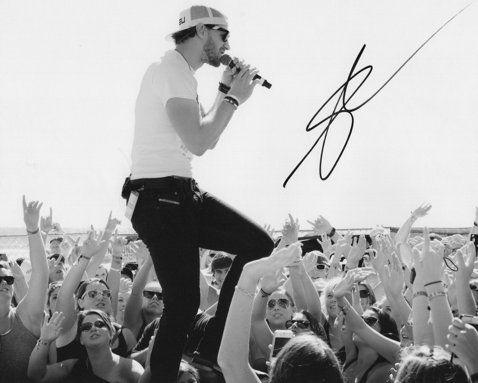 Chase Rice Country Music Star Country as Me Signed 8x10 Photo Poster painting w/COA #1