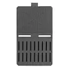 Double-Side Fanny Pack Adapter Panel Chest Hanging Plate for Hunting Vest (Grey)