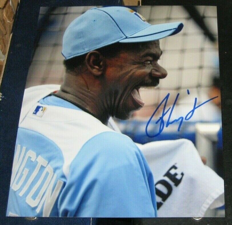 Ron Washington Texas Rangers SIGNED AUTOGRAPHED All-Star Game 8x10 Photo Poster painting COA