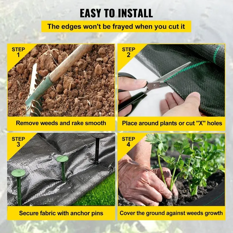 🔥Last Day 49% OFF - Premium Woven Weed Barrier