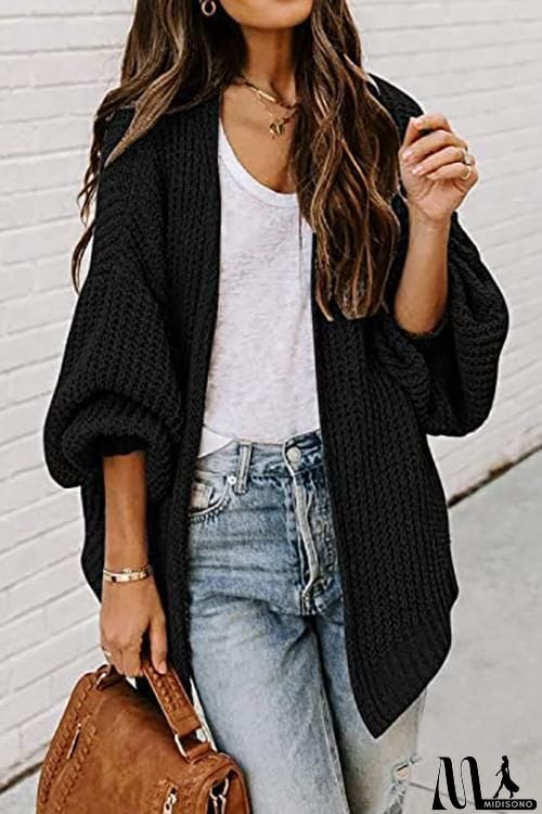 MidiSono - Open Front Classical Cardigan