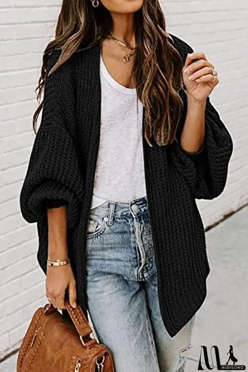 MidiSono - Open Front Classical Cardigan