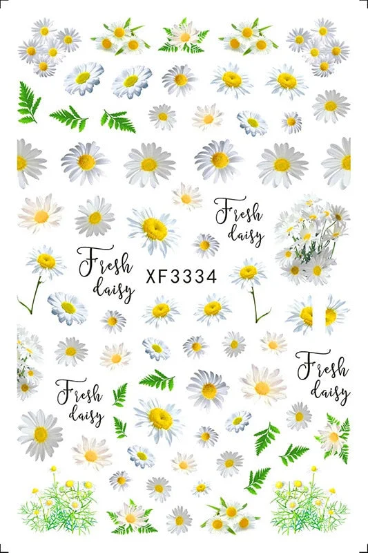 Black Rose Flower Heart 3D Nail Sticker Self-Adhesive Slider Art Decorations Valentine's Day Decals Manicure Accessories-Nail Inspo