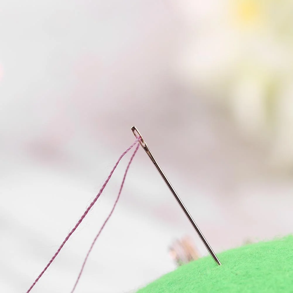 12pcs Side Hole Multi-Size Blind Needles DIY Embroidery Needlework Tool
