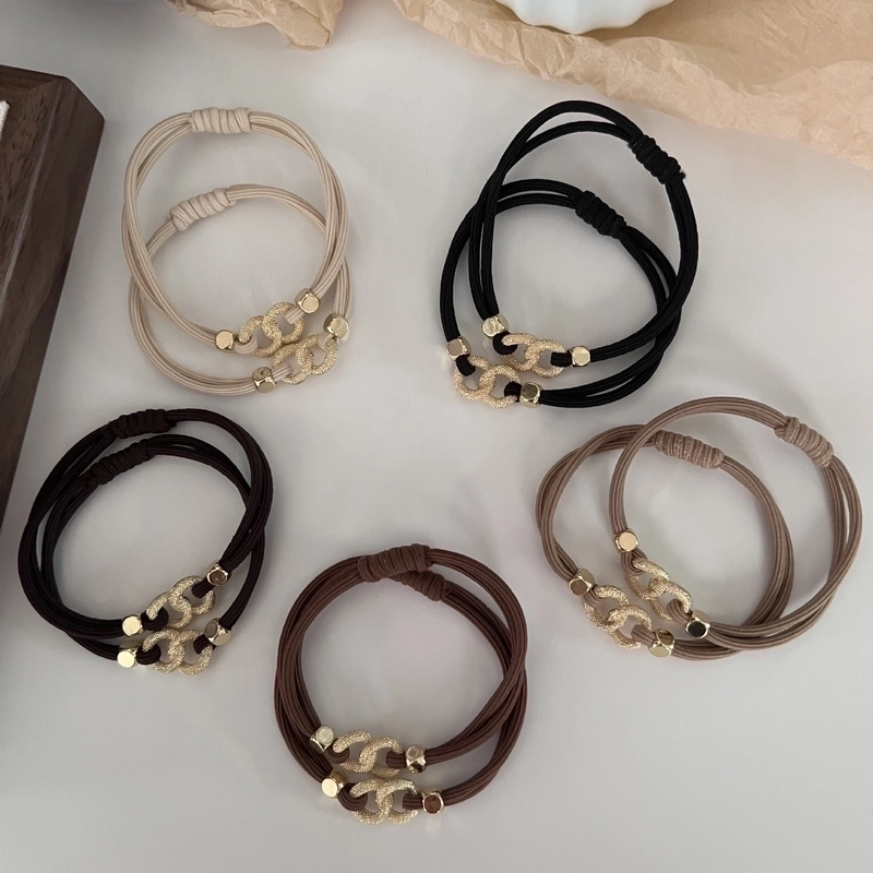 Women’s Casual Minimalist Geometric Rubber Band Hair Tie