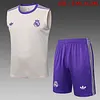 2025/2026 Real Madrid Pre-Match Training Apricot Vest+Shorts Football1:1 Thai Quality