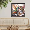 Diamond Painting -DIY Full Round Drill Cat(40*40 CM)