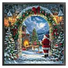 Christmas Eve-11CT Stamped Cross Stitch 50*50cm/19.69*19.69in tapestrymarket