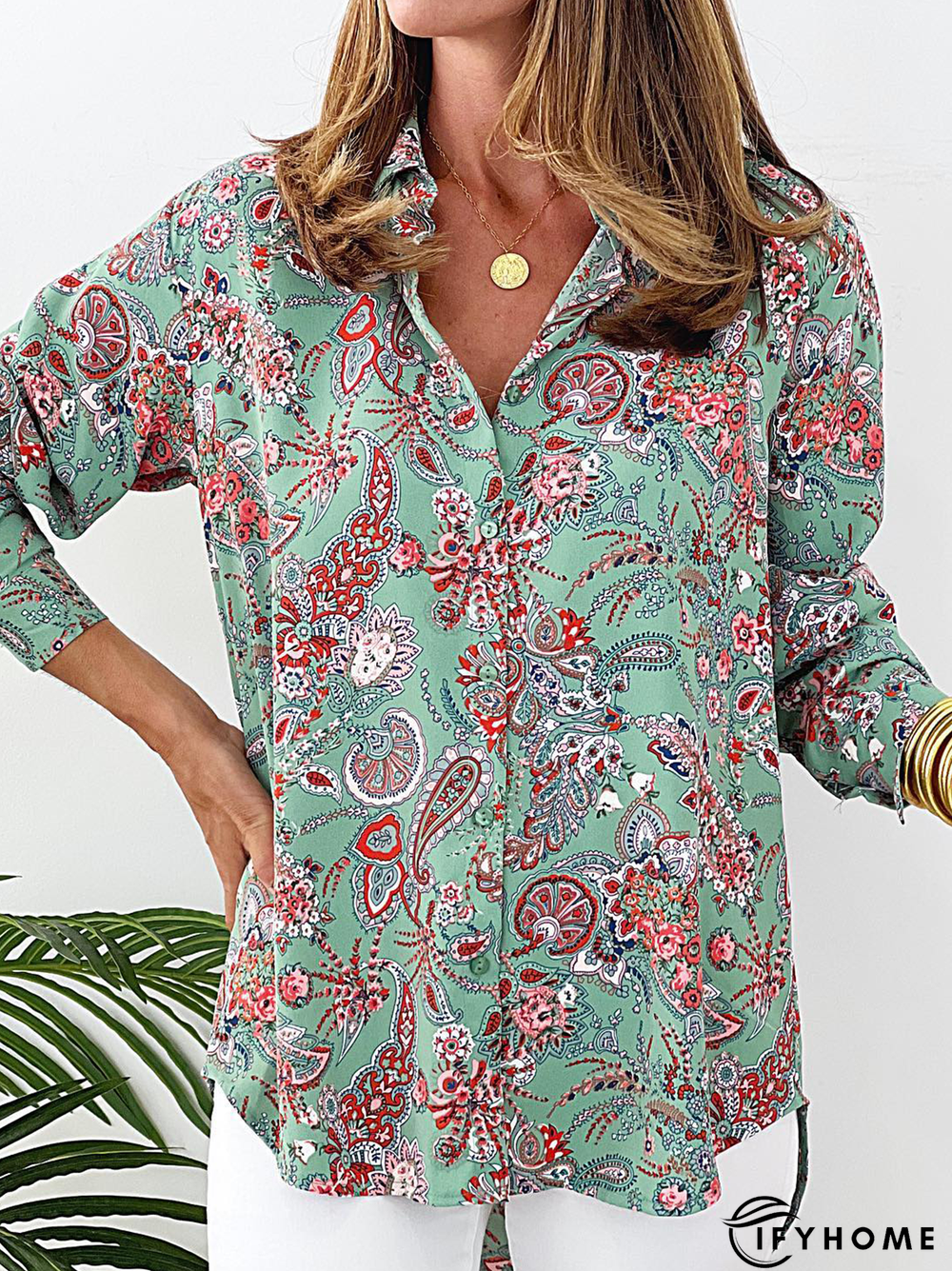 Ethnic Casual Blouse | IFYHOME