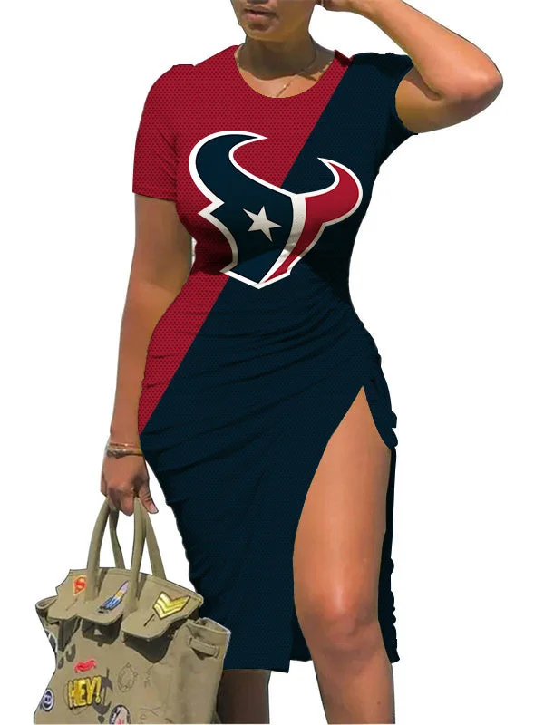 Houston Texans
Women's Slit Bodycon Dress