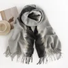 Gradient Colors Autumn Winter Women's Shawl Scarf