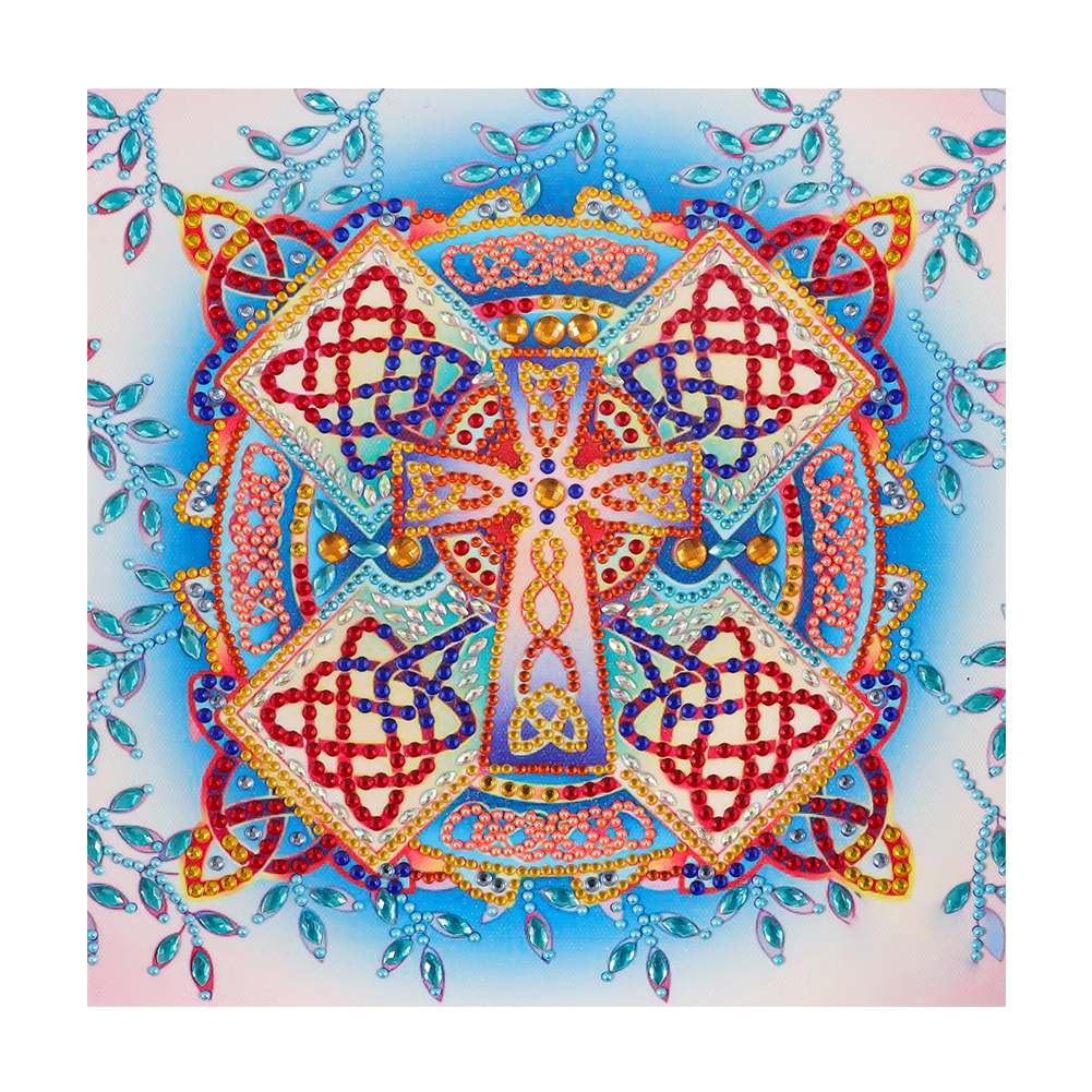 

Mandala Flower - Special Shaped Diamond Painting - 30*30CM, 501 Original